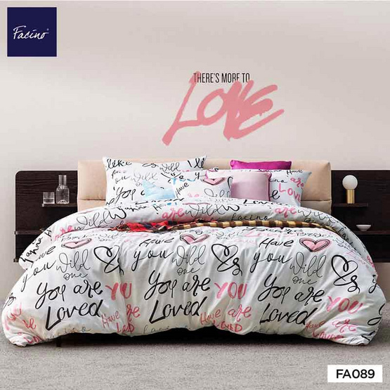 Facino ชุดผ้าปู+ผ้านวม FA089 Facino ชุดผ้าปู+ผ้านวม FA089