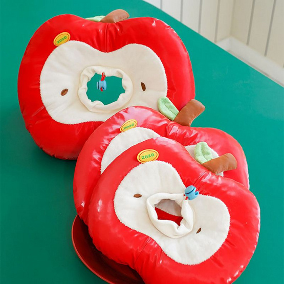 zeze Apple Collar ปลอกคอแอปเปิล ป้องกันแมวเลียแผล สีแดง zeze Apple Collar ปลอกคอแอปเปิล ป้องกันแมวเลียแผล สีแดง