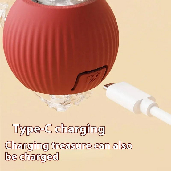 zeze Smart Rolling Ball ลูกบอลของเล่นสัตว์เลี้ยง กลิ้งได้เอง มีไฟกะพริบ zeze Smart Rolling Ball ลูกบอลของเล่นสัตว์เลี้ยง กลิ้งได้เอง มีไฟกะพริบ