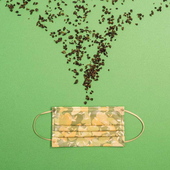 MAINICHI หน้ากาก รุ่น Tea Aroma กลิ่นชาอู่หลง บรรจุ 3 ชิ้น MAINICHI หน้ากาก รุ่น Tea Aroma กลิ่นชาอู่หลง บรรจุ 3 ชิ้น