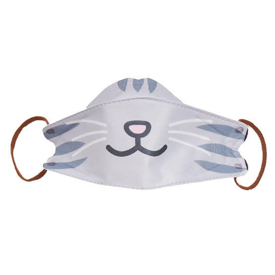 MAINICHI หน้ากากอนามัย 4D รุ่น Kitten ลาย Kitten Face (ไซส์เด็ก) บรรจุ 7 ชิ้น MAINICHI หน้ากากอนามัย 4D รุ่น Kitten ลาย Kitten Face (ไซส์เด็ก) บรรจุ 7 ชิ้น