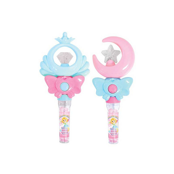 โอเค ลูกอมพริตตี้มูน & ไดมอนด์แคนดี้ทิวบ์กลิ่นผลไม้รวม 8 กรัม (แพ็ก 6 ชิ้น)