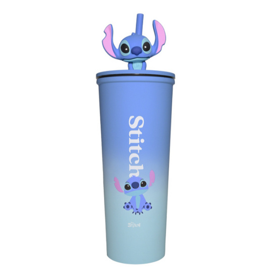 กระบอกน้ำสเตนเลส All Café x Stitch 22oz. สีน้ำเงิน กระบอกน้ำสเตนเลส All Café x Stitch 22oz. สีน้ำเงิน
