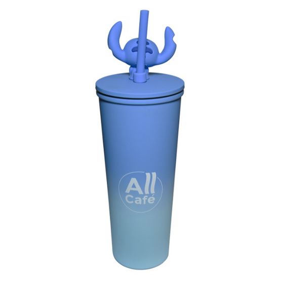 กระบอกน้ำสเตนเลส All Café x Stitch 22oz. สีน้ำเงิน กระบอกน้ำสเตนเลส All Café x Stitch 22oz. สีน้ำเงิน