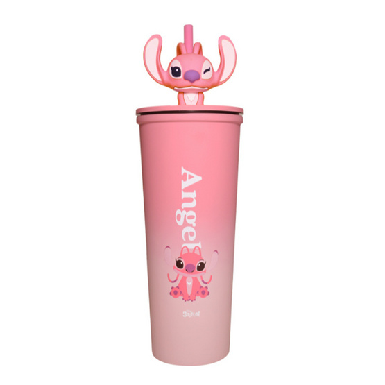กระบอกน้ำสเตนเลส All Café x Stitch 22oz. สีชมพู กระบอกน้ำสเตนเลส All Café x Stitch 22oz. สีชมพู