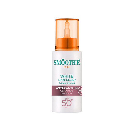 สมูทอี ซัน เอสต้า ไวท์ สปอต เคลียร์ SPF50+ PA++++ 30 กรัม สมูทอี ซัน เอสต้า ไวท์ สปอต เคลียร์ SPF50+ PA++++ 30 กรัม