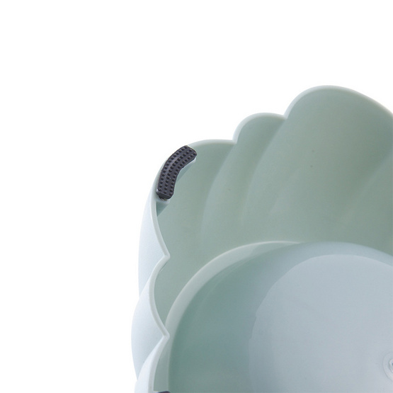 KUMA ชามอาหารสัตว์เลี้ยงสแตนเลส ฐานกว้าง ปุยเมฆ- BlueSky KUMA ชามอาหารสัตว์เลี้ยงสแตนเลส ฐานกว้าง ปุยเมฆ- BlueSky