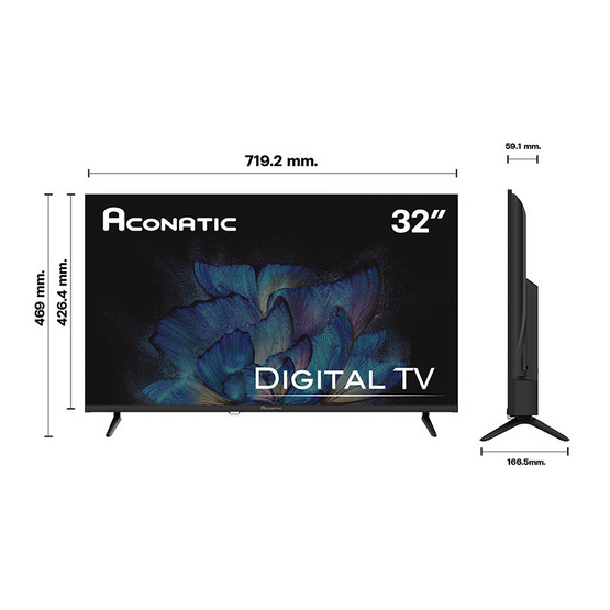 Aconatic Digital TV HD 32 นิ้ว รุ่น 32HD515AN