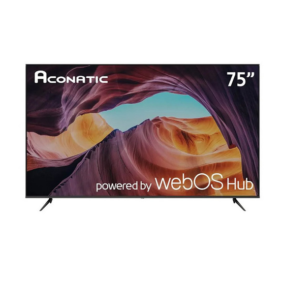 Aconatic LED Smart TV 4K รุ่น 75US210AN WebOS ฟรี ลำโพงชาวด์บาร์ รุ่น AN-SP160 Aconatic LED Smart TV 4K รุ่น 75US210AN WebOS ฟรี ลำโพงชาวด์บาร์ รุ่น AN-SP160