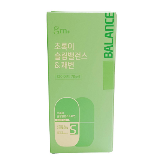 GRN+ Season 5 กรีน เอส-บาลานซ์ บรรจุ 60 เม็ด GRN+ Season 5 กรีน เอส-บาลานซ์ บรรจุ 60 เม็ด
