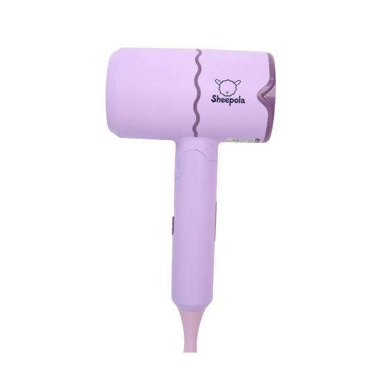 SHEEPOLA ไดร์เป่าผมความเร็วสูง SP-D163 1600 วัตต์ สีม่วง SHEEPOLA ไดร์เป่าผมความเร็วสูง SP-D163 1600 วัตต์ สีม่วง