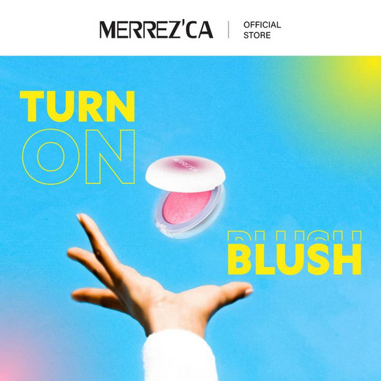 Merrezca บลัชออน Turn On Blush 9 กรัม Merrezca บลัชออน Turn On Blush 9 กรัม