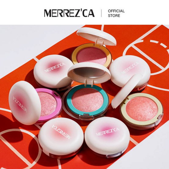 Merrezca บลัชออน Turn On Blush 9 กรัม Merrezca บลัชออน Turn On Blush 9 กรัม