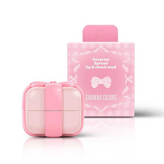 Sivanna ลิปและบลัชออน Surprise Spread Lip & Cheek Mud HF811 6 กรัม Sivanna ลิปและบลัชออน Surprise Spread Lip & Cheek Mud HF811 6 กรัม