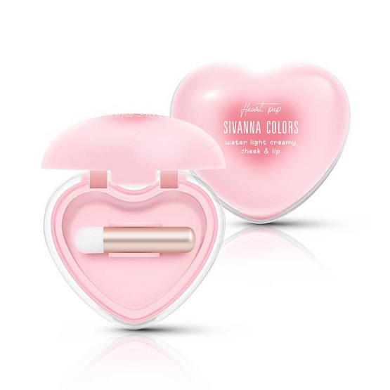 Sivanna ลิปและบลัชออน Water Light Creamy Cheek & Lip HF670 5.5 กรัม Sivanna ลิปและบลัชออน Water Light Creamy Cheek & Lip HF670 5.5 กรัม
