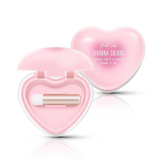Sivanna ลิปและบลัชออน Water Light Creamy Cheek & Lip HF670 5.5 กรัม