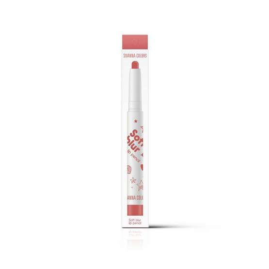 Sivanna ดินสอเขียนขอบปาก Soft Blur Lip Pencil HF707 1.45 กรัม