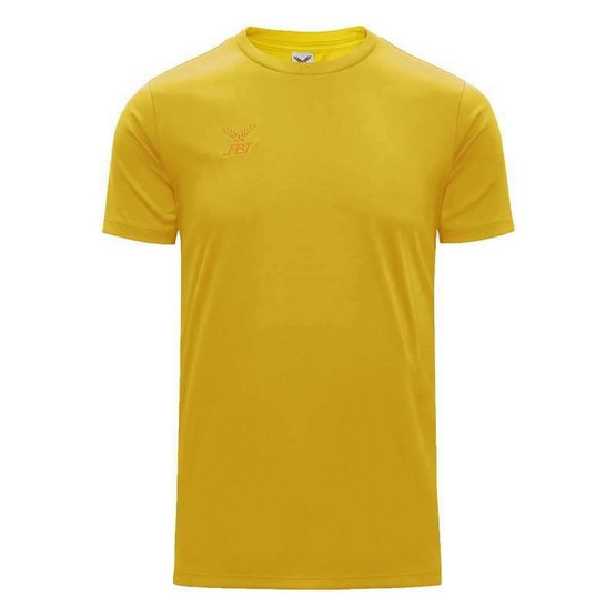 FBT เสื้อฟุตบอลสีล้วน (Slim Fit) - เหลือง FBT เสื้อฟุตบอลสีล้วน (Slim Fit) - เหลือง
