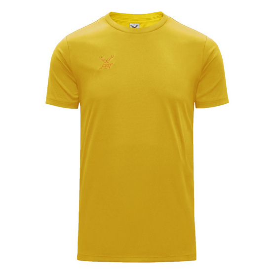 FBT เสื้อฟุตบอลสีล้วน (Slim Fit) - เหลือง FBT เสื้อฟุตบอลสีล้วน (Slim Fit) - เหลือง