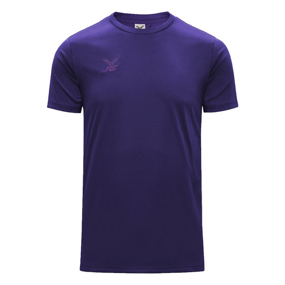 FBT เสื้อฟุตบอลสีล้วน (Slim Fit) - ม่วง FBT เสื้อฟุตบอลสีล้วน (Slim Fit) - ม่วง