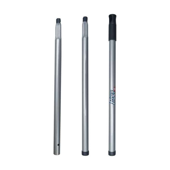 โพลี-ไบรท์ ม็อปดันฝุ่น คอตตอน สีน้ำเงิน (ด้ามประกอบ)