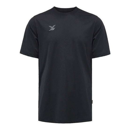 FBT เสื้อคอกลมสีล้วน (UNISEX) - ดำ FBT เสื้อคอกลมสีล้วน (UNISEX) - ดำ