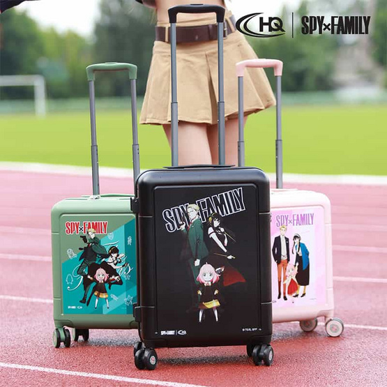 HQ LUGGAGE | SPY x FAMILY กระเป๋าเดินทาง 20 นิ้ว 100% PC รุ่น SF007 HQ LUGGAGE | SPY x FAMILY กระเป๋าเดินทาง 20 นิ้ว 100% PC รุ่น SF007