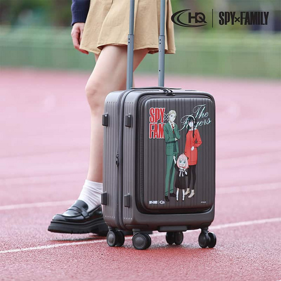 HQ LUGGAGE SPY x FAMILY กระเป๋าเดินทางเปิดด้านหน้า 20 นิ้ว 100% PC รุ่น SF009 HQ LUGGAGE SPY x FAMILY กระเป๋าเดินทางเปิดด้านหน้า 20 นิ้ว 100% PC รุ่น SF009