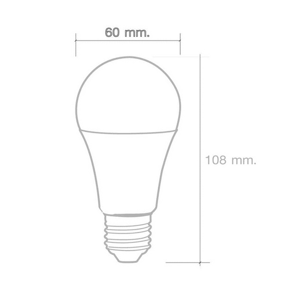 HI-TEK หลอด LED มวยไทย E27 10W แสงขาว (แพ็ก 4 ชิ้น) HI-TEK หลอด LED มวยไทย E27 10W แสงขาว (แพ็ก 4 ชิ้น)
