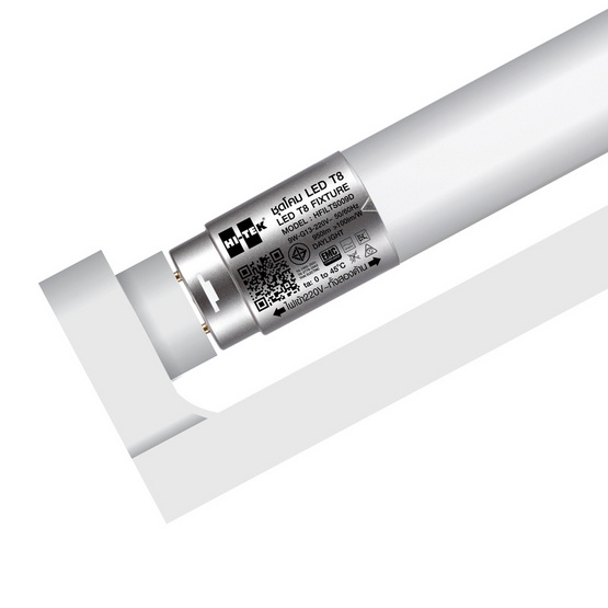 HI-TEK ชุดโคมไฟ LED อีโค่T8 G13 9W เข้าไฟ 2 ด้าน พร้อมสวิทซ์ HI-TEK ชุดโคมไฟ LED อีโค่T8 G13 9W เข้าไฟ 2 ด้าน พร้อมสวิทซ์