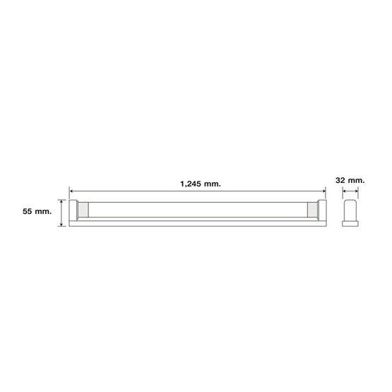 HI-TEK ชุดโคมไฟ LED อีโค่T8 G13 18W เข้าไฟ 2 ด้าน พร้อมสวิทซ์ HI-TEK ชุดโคมไฟ LED อีโค่T8 G13 18W เข้าไฟ 2 ด้าน พร้อมสวิทซ์