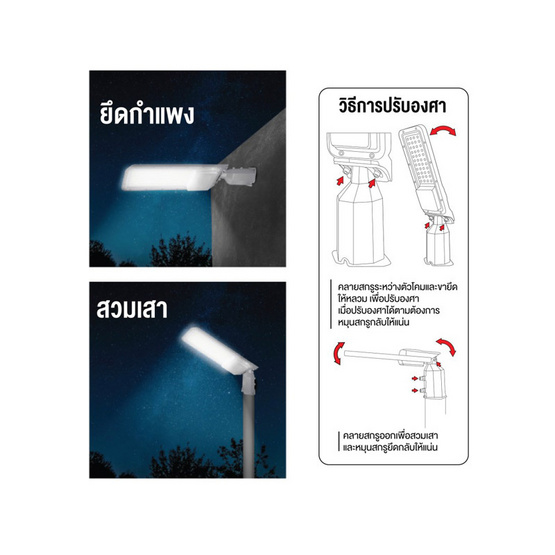 HI-TEK โคมไฟถนน LED รุ่น เซี่ยงไฮ้ 200W แสงขาว HI-TEK โคมไฟถนน LED รุ่น เซี่ยงไฮ้ 200W แสงขาว