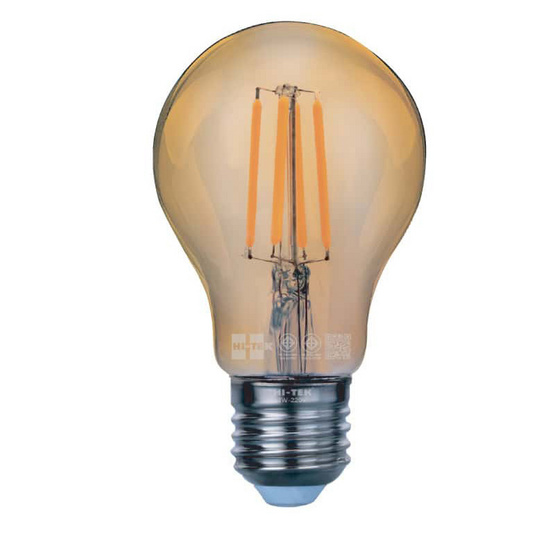 HI-TEK หลอด LED เรทโทร A60 E27 4W กระจกใส