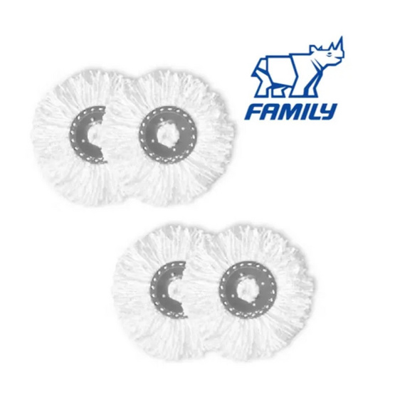 Family ผ้าม็อบไมโครไฟเบอร์ 100% ถูพื้น 1 แถม 1 Family ผ้าม็อบไมโครไฟเบอร์ 100% ถูพื้น 1 แถม 1