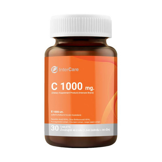 InterCare ซี 1000 มก. บรรจุ 30 เม็ด