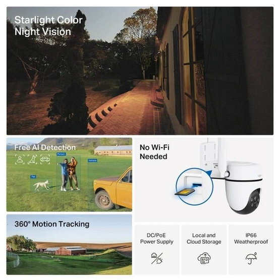 Tapo กล้องวงจรปิด IP Camera C501GW Tapo กล้องวงจรปิด IP Camera C501GW