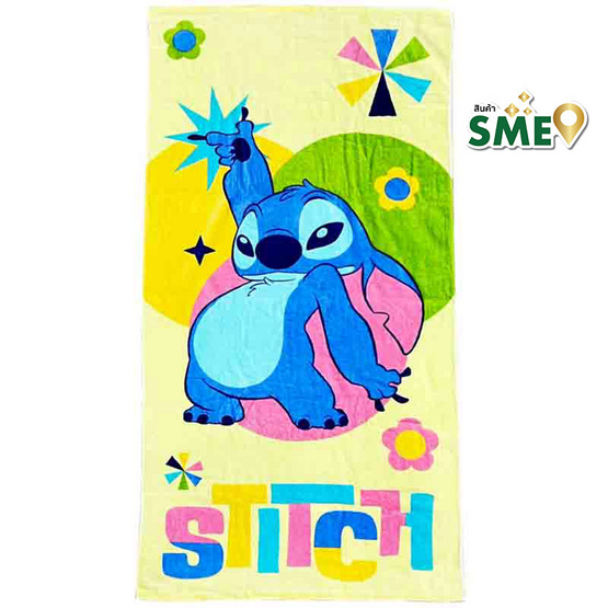 ผ้าขนหนูเช็ดตัว ขนาด 27x54 นิ้ว ลาย Stitch ผ้าขนหนูเช็ดตัว ขนาด 27x54 นิ้ว ลาย Stitch