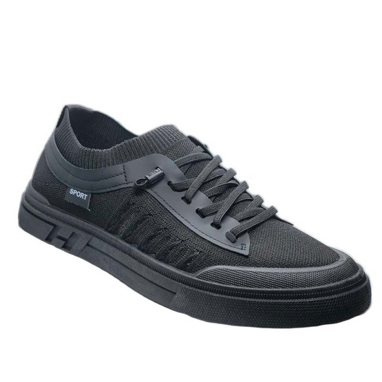 DAZZLING รองเท้าผ้าใบชาย slip-on men's casual DZ-H2-BK