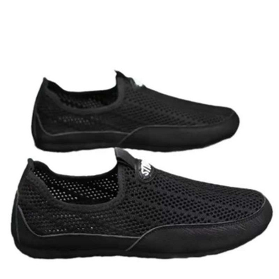DAZZLING รองเท้าผ้าใบชายslip-on DZ-JXG-02-BK DAZZLING รองเท้าผ้าใบชายslip-on DZ-JXG-02-BK