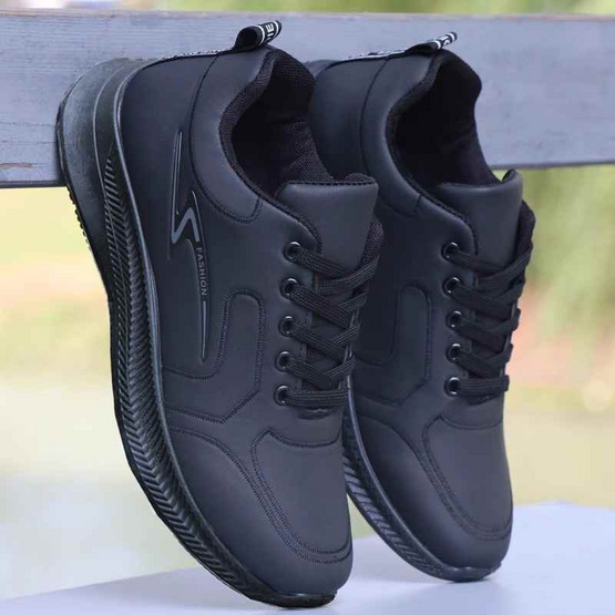 DAZZLING รองเท้าผ้า black lightweight A70-BK