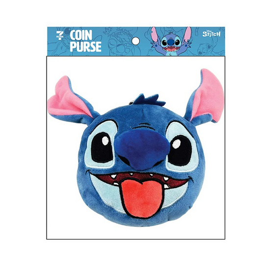 กระเป๋าใส่เหรียญพร้อมพวงกุญแจ ลาย Stitch คละแบบ กระเป๋าใส่เหรียญพร้อมพวงกุญแจ ลาย Stitch คละแบบ