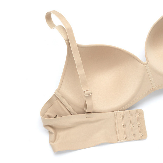 Sabina BRALESS PRETTY PERFECT เสื้อชั้นในไม่มีโครง (แพ็ก 2 ชิ้น) สีดำเนื้อ