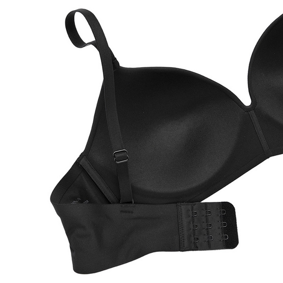 Sabina BRALESS PRETTY PERFECT เสื้อชั้นในไม่มีโครง (แพ็ก 2 ชิ้น) สีดำเนื้อ