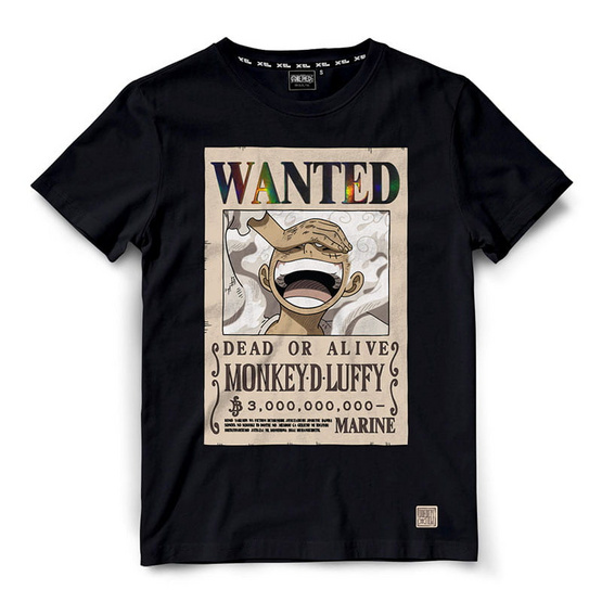 DEXTREME เสื้อยืด Tees One Piece New Wanted Luffy GEAR5