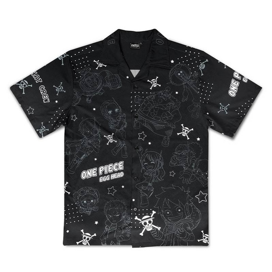 DEXTREME เสื้อเชิ๊ต Hawaii shirt One Piece Egghead