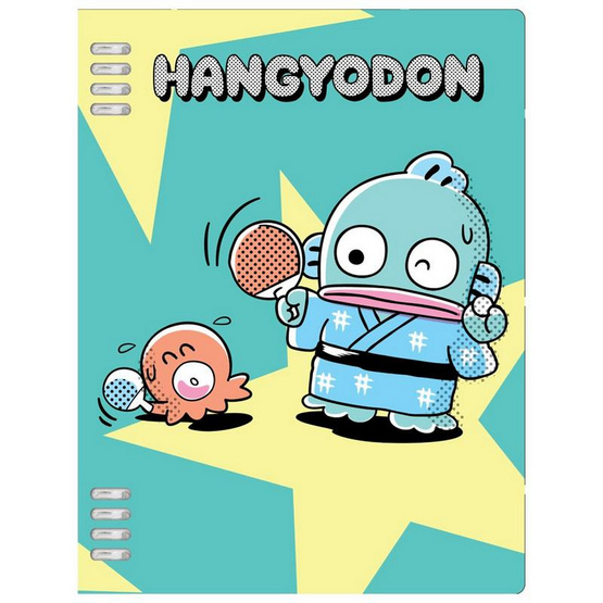 CODE:D สมุดแฟ้มพลาสติก ขนาด B5 Sanrio ลาย Hangyodon