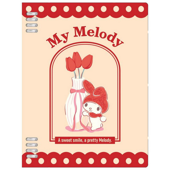 CODE:D สมุดแฟ้มพลาสติก ขนาด B5 Sanrio ลาย My Melody