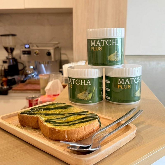 Matcha Plus บรรจุ 60 กรัม Matcha Plus บรรจุ 60 กรัม