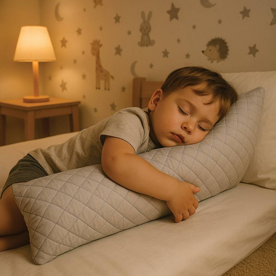 SC Home หมอนกอดเด็ก Body Kids 10x38 เทา