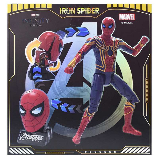 BB TOY เซตโมเดลไอรอนสไปเดอร์ Iron Spider BB TOY เซตโมเดลไอรอนสไปเดอร์ Iron Spider